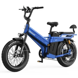 TESWAY X7 PRO Long-Range Electric Bike | 1000W Rear Motor & 52V 60Ah Fat Tire Commuter E-Bike
