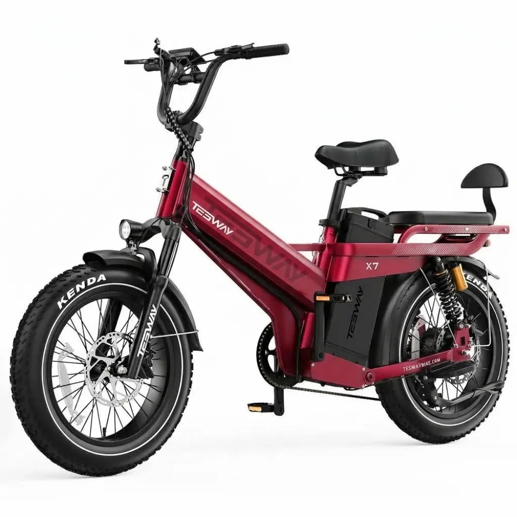 Tesway X5 Pro 52V 60Ah Long Range Electric Bike