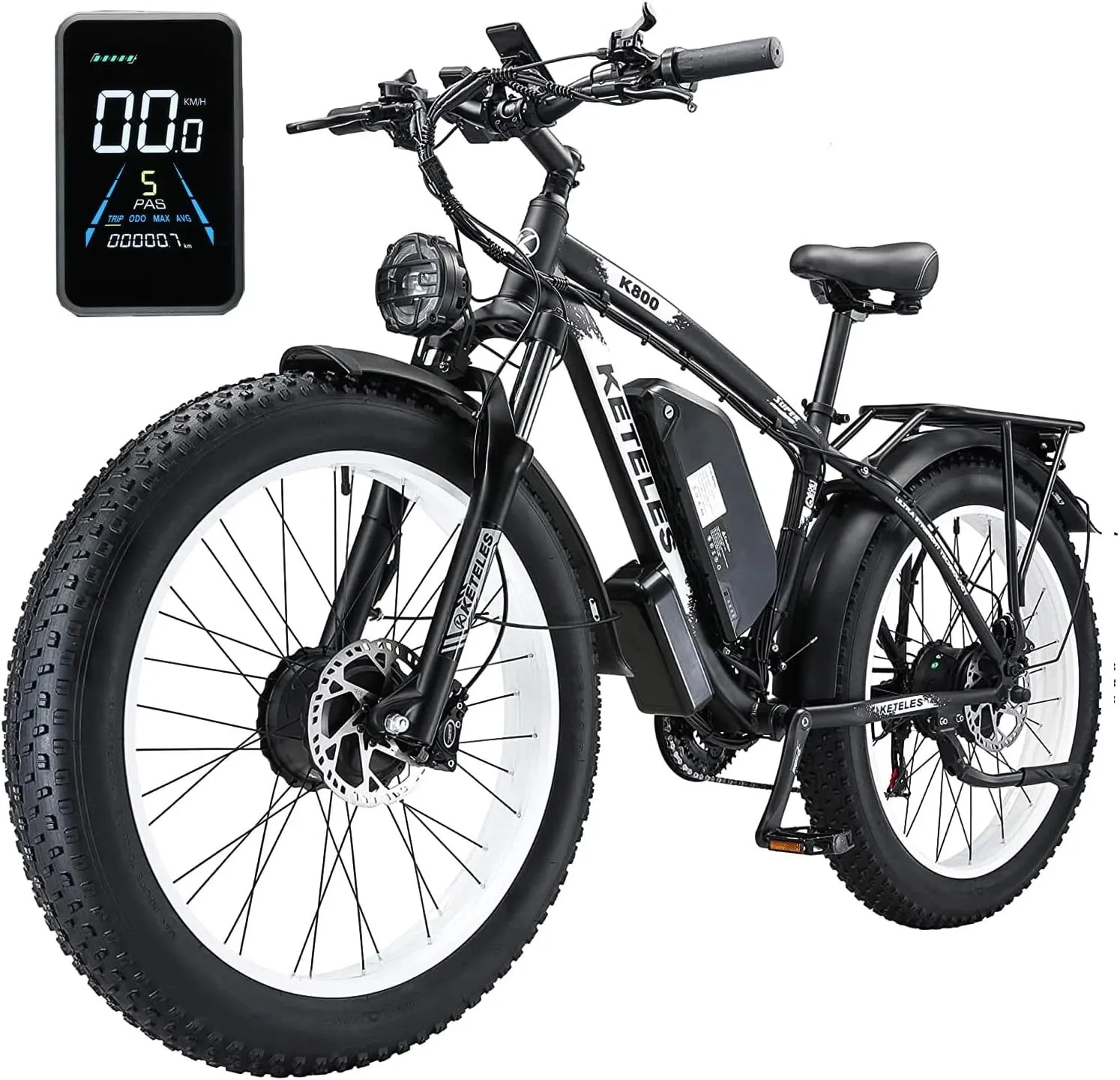 KETELES K800 4000W Dual Motor Electric Bike