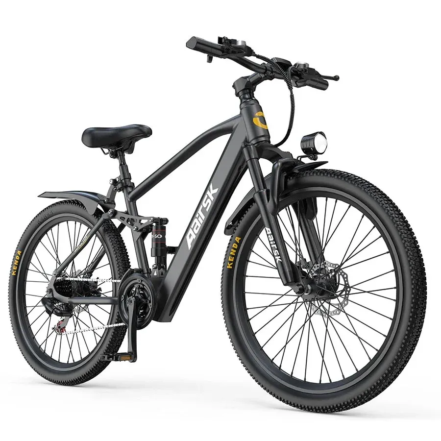 FREEBOY GT900 Electric Bike – Dual Suspension, 21-Speed Shimano, 36V 13Ah