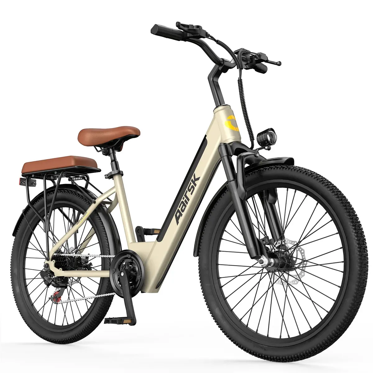 FREEBOY S600 Step-Through Electric Bike – 26″, Removable 36V 13Ah Battery