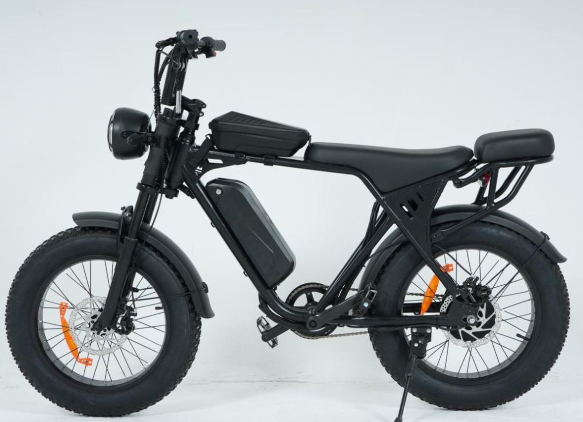 FREEBOY X5 fat tyre electric bike in black