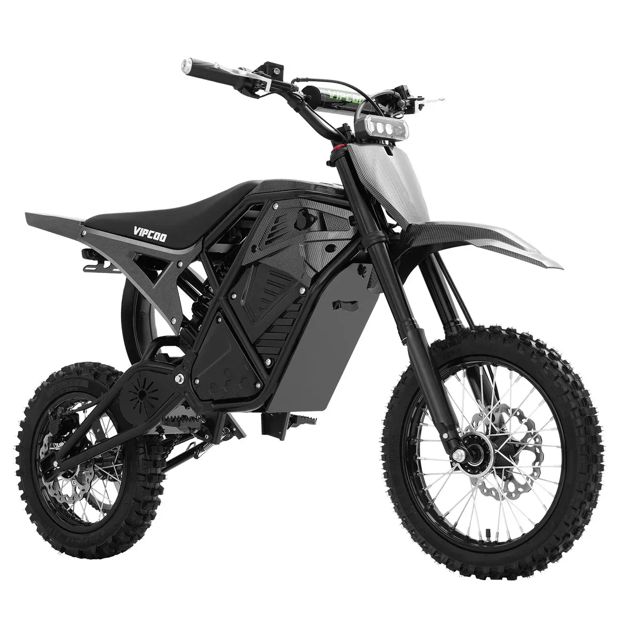 VIPCOO H3 Ultra Electric Dirt Bike – 3500W, 48V with Extra 45Ah Big Battery
