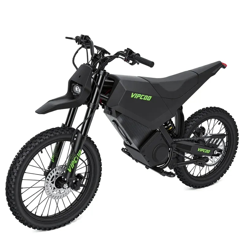VIPCOO H6 Electric Dirt Bike – 60V 6000W Off-Road Electric Motorcycle